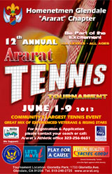 12th Annual Ararat Tennis Tournament